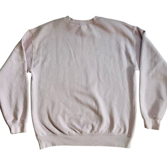 MAMA Crewneck Medium Mom Pull Over Top in Light Pink / Lavender Gildan - Picture 6 of 7